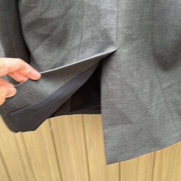 Kit & Ace Borrowed from the Boys Wool Silk Cashmere Oversized Blazer Preppy sz 2 - Picture 10 of 15